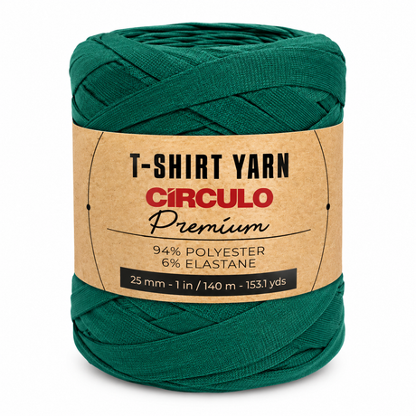 Circulo Premium Trapillo 140m/270g – Hilo para Bolsos de Crochet