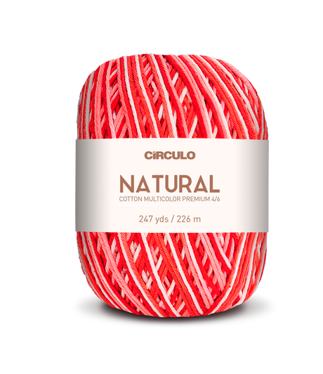Circulo Barroco Multicolor Premium 4/6 - Brazilian Cotton Yarn, 226m/200g