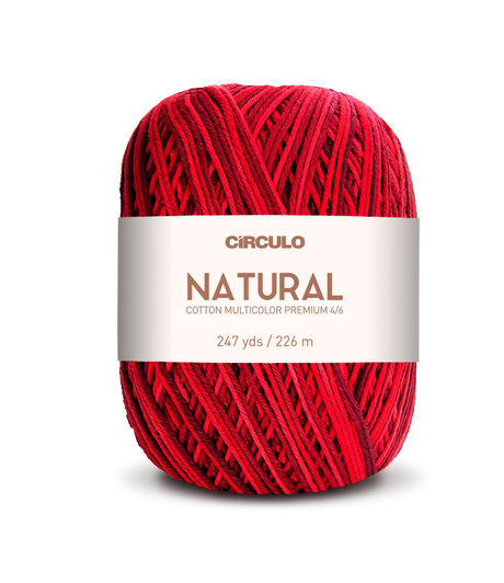 Circulo Barroco Multicolor Premium 4/6 - Brazilian Cotton Yarn, 226m/200g