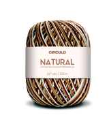 Círculo Barroco Multicolor Premium 4/6 – Filato di cotone brasiliano (226m / 200g)