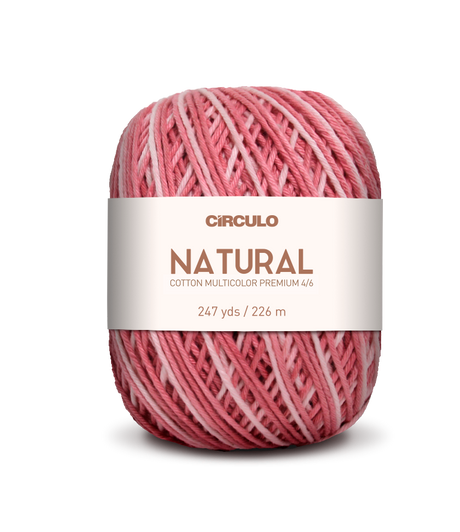Circulo Barroco Multicolor Premium 4/6 - Brazilian Cotton Yarn, 226m/200g