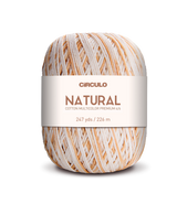 Círculo Barroco Multicolor Premium 4/6 – Filato di cotone brasiliano (226m / 200g)