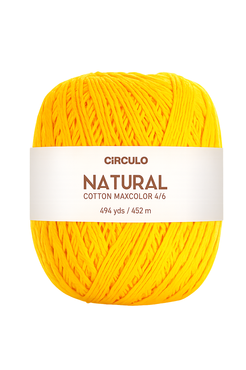 Circulo Natural Cotton Maxcolor (Barroco) 6 – Hilo 100 % algodón, 452 m / 400 g