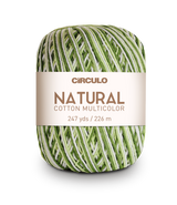 Círculo Natural Cotton Multicolor 4/6 – Baumwollgarn (226 m / 200 g)