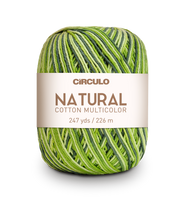 Círculo Natural Cotton Multicolor 4/6 – Baumwollgarn (226 m / 200 g)
