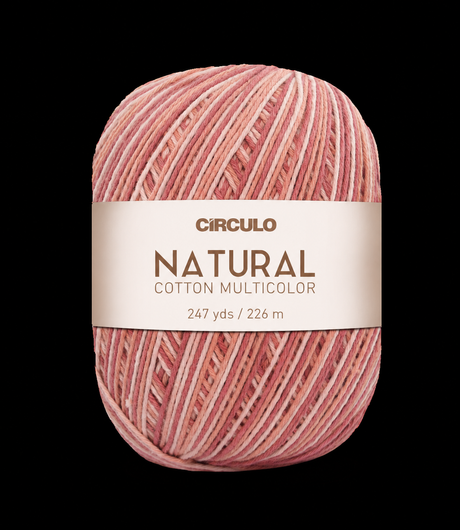 Círculo Natural Cotton Multicolor 4/6 – Baumwollgarn (226 m / 200 g)