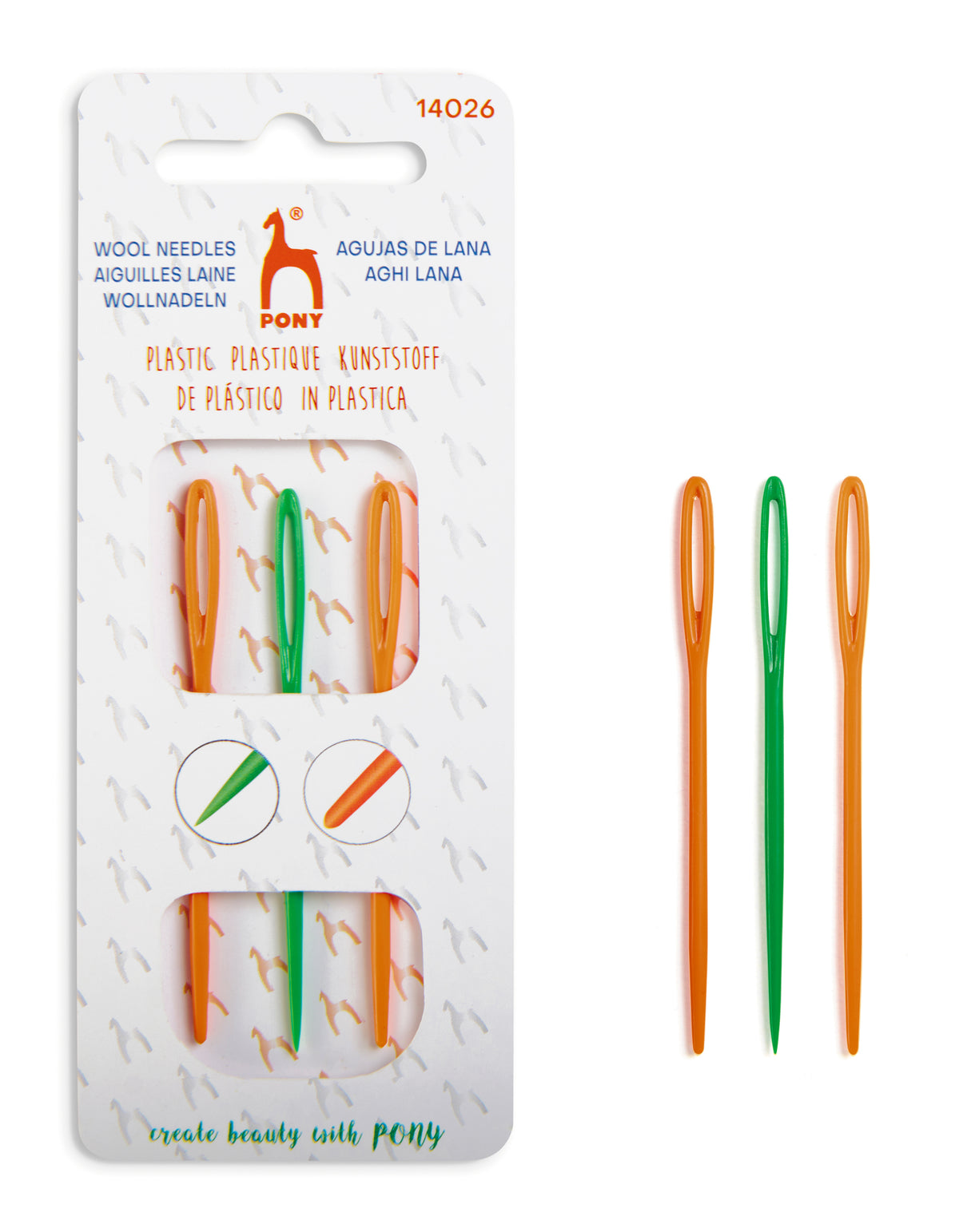 Pony Plastic Needles