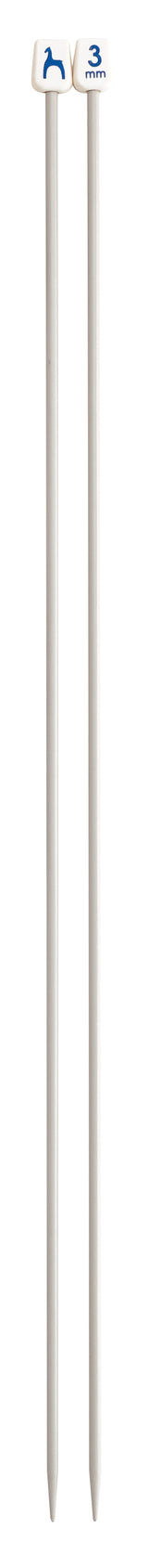 Pony Classic Aluminium Single Pointed Knitting Needles – 35, 40 & 60 cm, 35 cm, 3.00 mm – additional product view