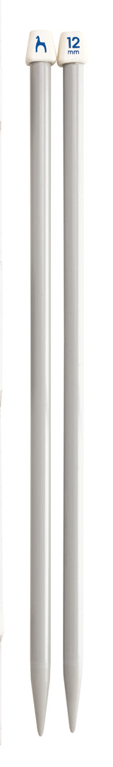 Pony Classic Plastic Single Pointed Knitting Needles – 40 cm, 12.00 mm – additional product view