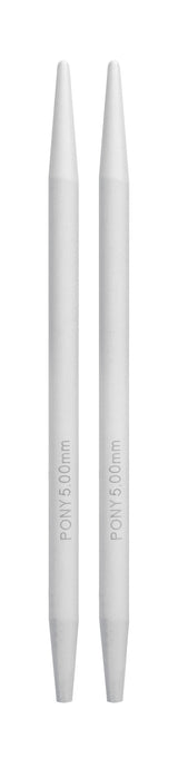 Pony Classic Aluminium Interchangeable Knitting Needle Tips – 10.5 & 14 cm, 10.5 cm, 5.00 mm – additional product view