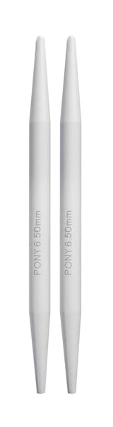 Pony Classic Aluminium Interchangeable Knitting Needle Tips – 10.5 & 14 cm, 10.5 cm, 6.50 mm – additional product view