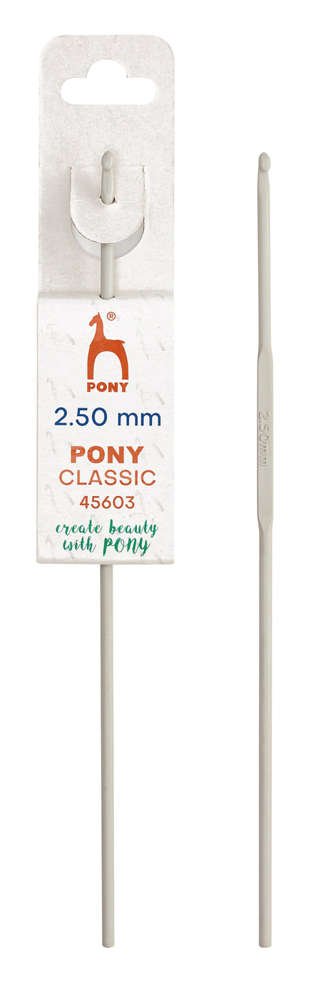 Pony Classic Aluminium Crochet Hooks – 15 cm