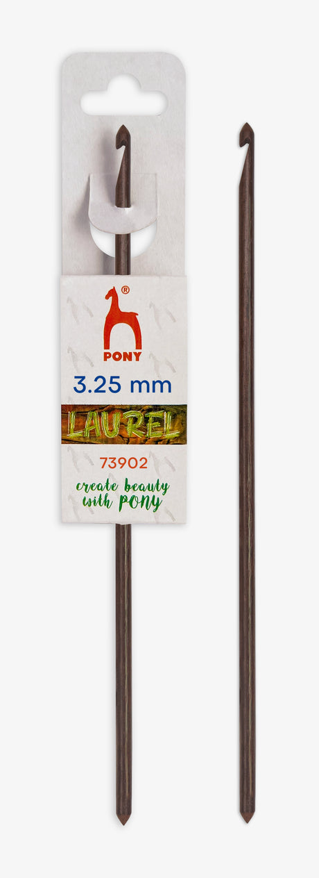 Pony Laurel Crochet Hooks – 15 cm, 3.25 mm