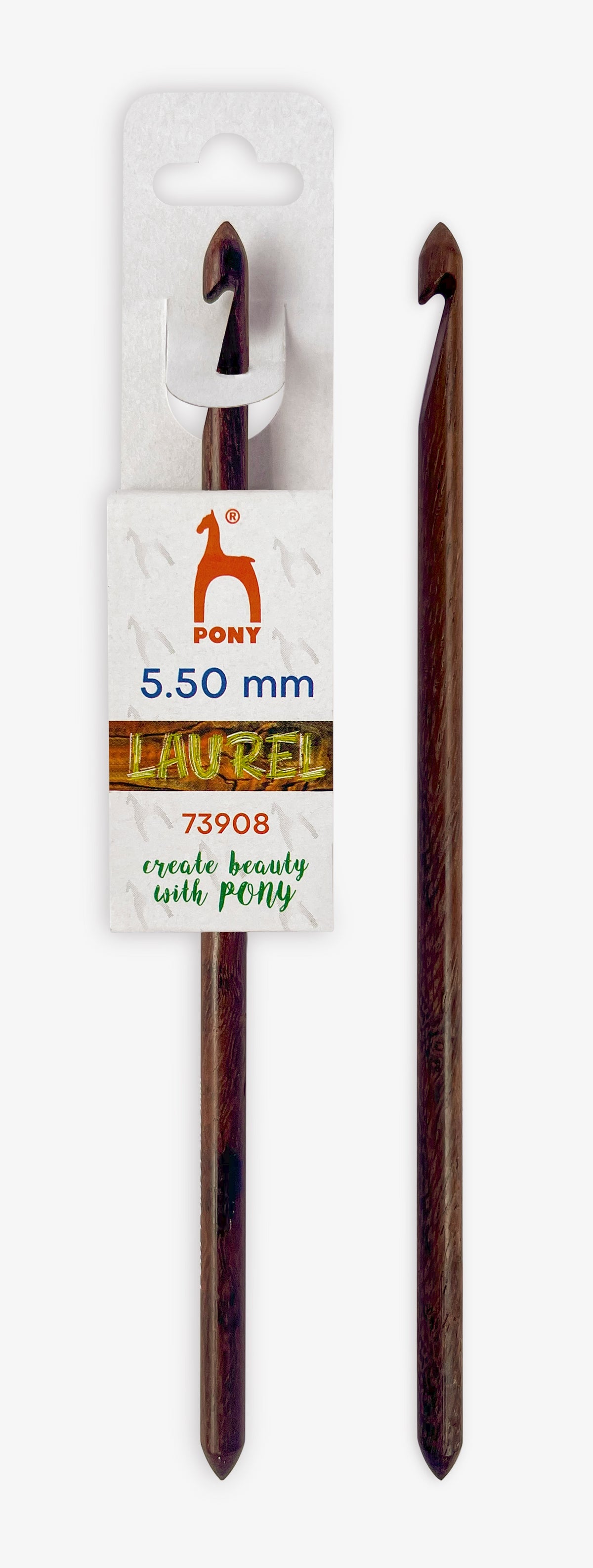 Pony Laurel Crochet Hooks – 15 cm, 5.50 mm