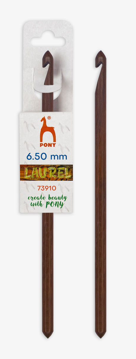 Pony Laurel Crochet Hooks – 15 cm, 6.50 mm