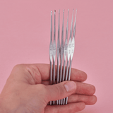 addi Pur Fine Yarn Crochet Hook 13 cm | 0.5 - 1.0 mm | 130 - 7 - Leo Hobby