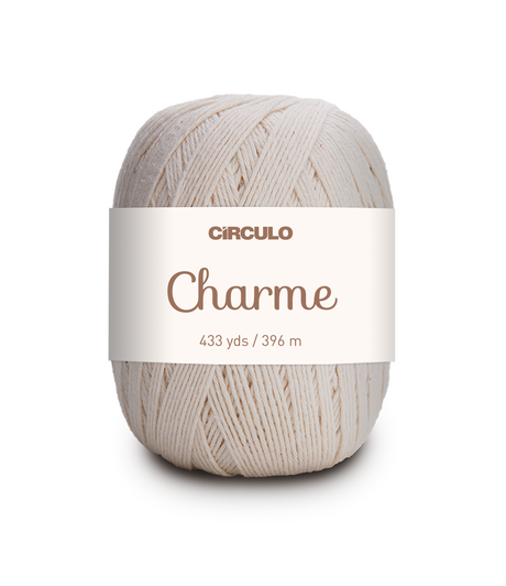 Circulo CHARME - 100% mercerized Brazilian Cotton Yarn 396m/150g