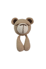 Circulo Amigurumi Crochet Kit - Lovey Blanket - All Included, Easy Instructions - Crochet Set for Intermediate - Animal Crochet Kit, Premium Amigurumi Yarn for Crocheting - Bear - Leo Hobby