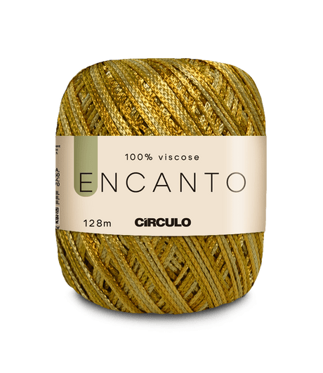 Circulo Encanto 100% Viscose Yarn for Crochet and Knitting, 128m/100g Luxurious Shine & Versatility - Leo Hobby