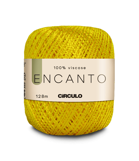 Circulo Encanto 100% Viscose Yarn for Crochet and Knitting, 128m/100g Luxurious Shine & Versatility - Leo Hobby Marketplace
