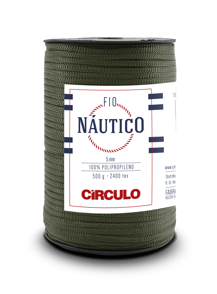 Circulo Fio Nautico 5mm Yarn for Crocheting 208m/500g - Leo Hobby