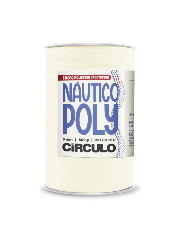 Circulo Fio Náutico Poly 5 mm – Premium Cord Yarn for Bags & Macramé - Leo Hobby