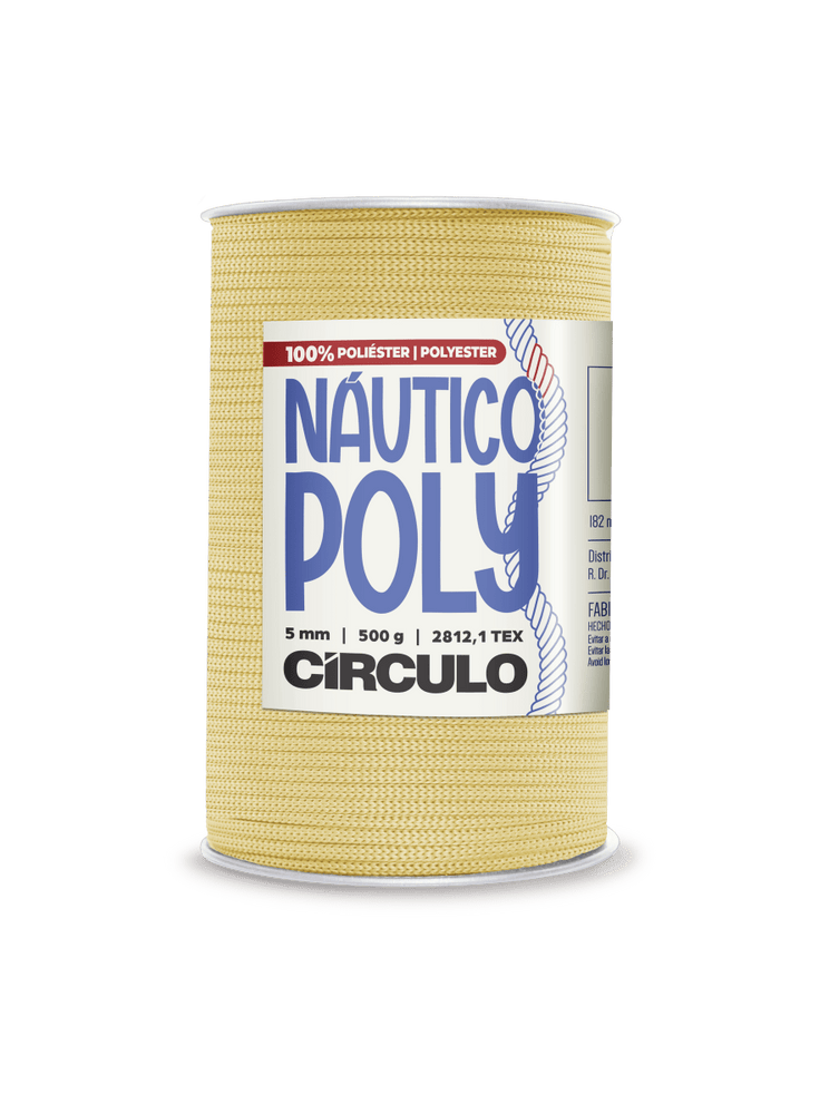 Circulo Fio Náutico Poly 5 mm – Premium Cord Yarn for Bags & Macramé - Leo Hobby