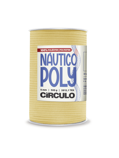 Circulo Fio Náutico Poly 5 mm – Premium Cord Yarn for Bags & Macramé - Leo Hobby