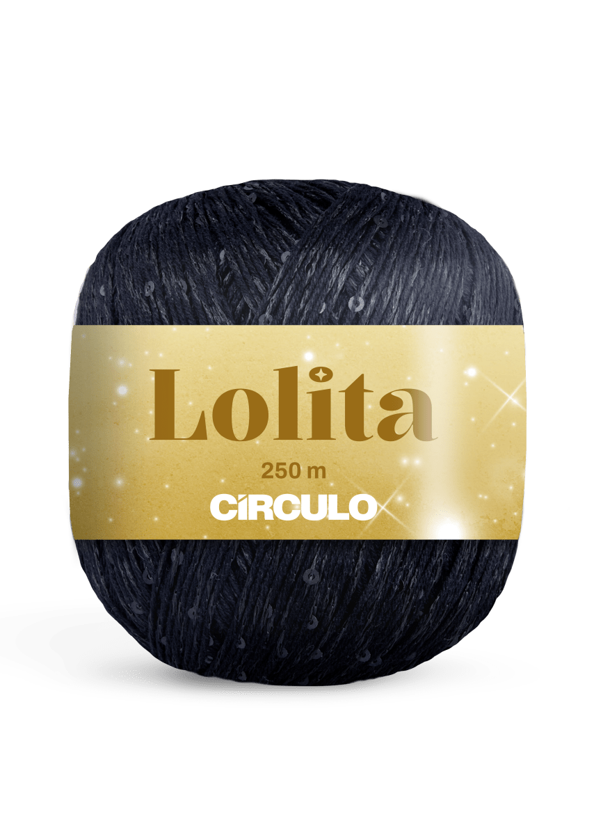 Circulo Lolita Sequin Yarn, 250m/100 g - Leo Hobby