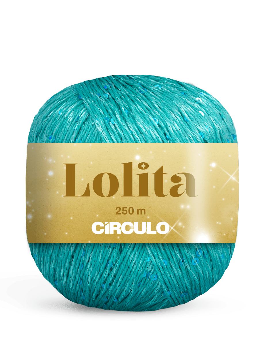 Circulo Lolita Sequin Yarn, 250m/100 g - Leo Hobby