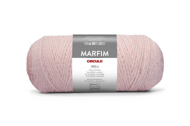 Círculo Marfim - Soft Gradient Yarn with Cashmere Touch (200g) - Leo Hobby