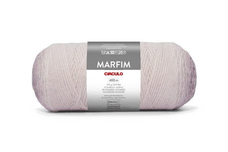 Círculo Marfim - Soft Gradient Yarn with Cashmere Touch (200g) - Leo Hobby