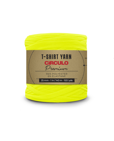 Circulo Premium T-shirt Yarn for Crocheting and Knitting, Bulk Yarn 140m/270g - Leo Hobby