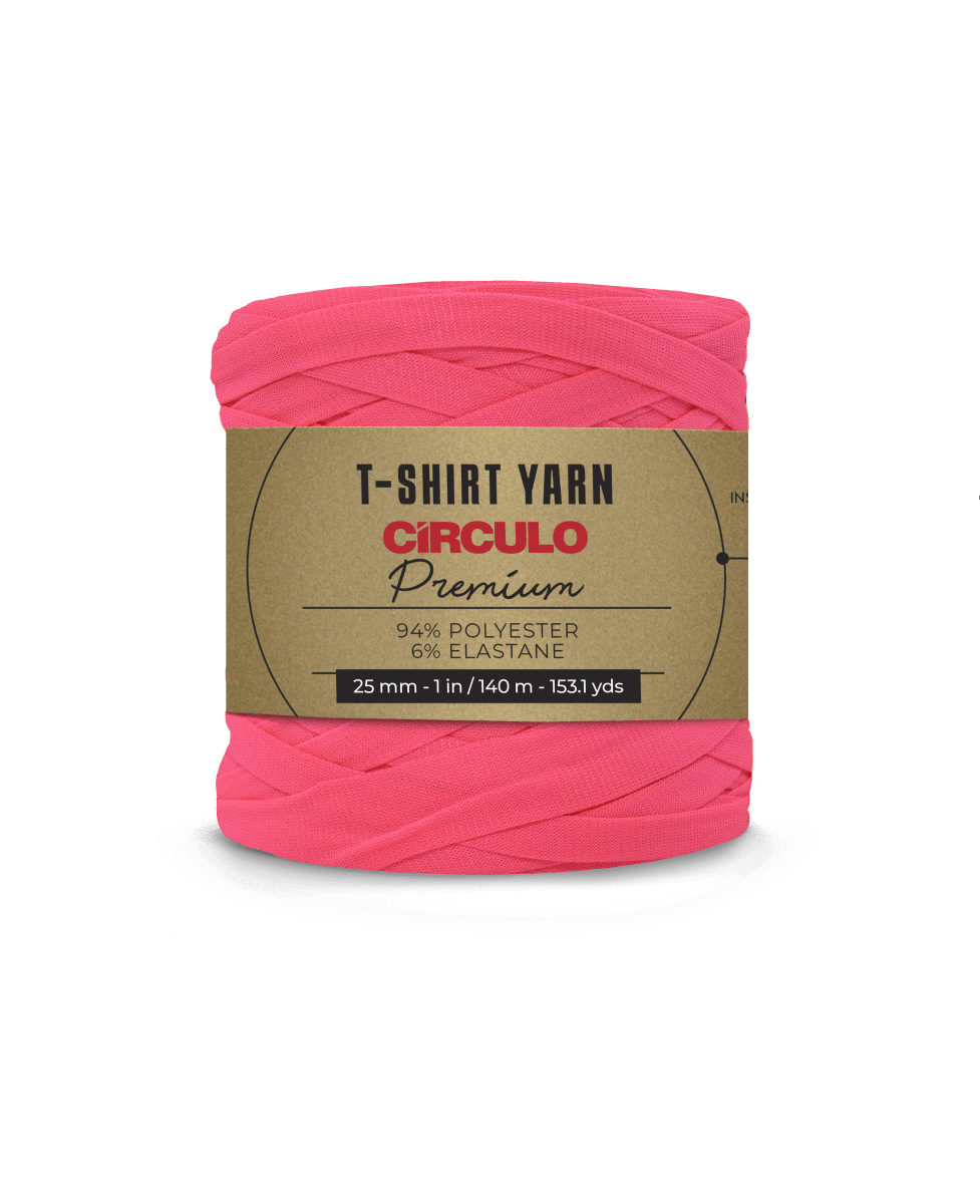Circulo Premium T-shirt Yarn for Crocheting and Knitting, Bulk Yarn 140m/270g - Leo Hobby