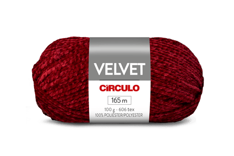 Círculo Velvet – Ultra - Soft Velvety Texture Yarn (100g) - Leo Hobby