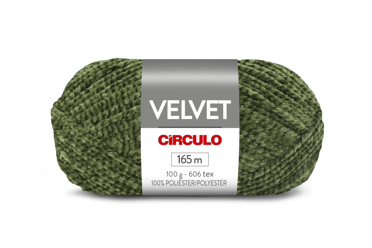 Círculo Velvet – Ultra - Soft Velvety Texture Yarn (100g) - Leo Hobby