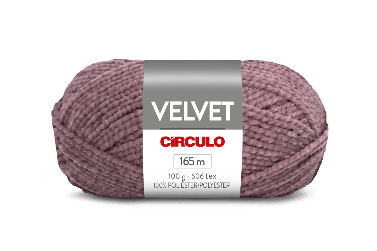 Círculo Velvet – Ultra - Soft Velvety Texture Yarn (100g) - Leo Hobby
