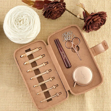 KnitPro Oasis Chunky Interchangeable Crochet Hook Set (5.5–10.0 mm) - Leo Hobby