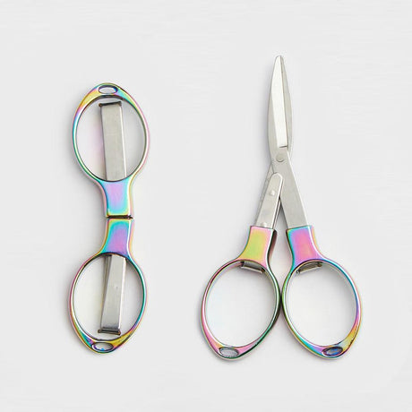 Vibrant KnitPro Mindful Folding Scissors for knitting