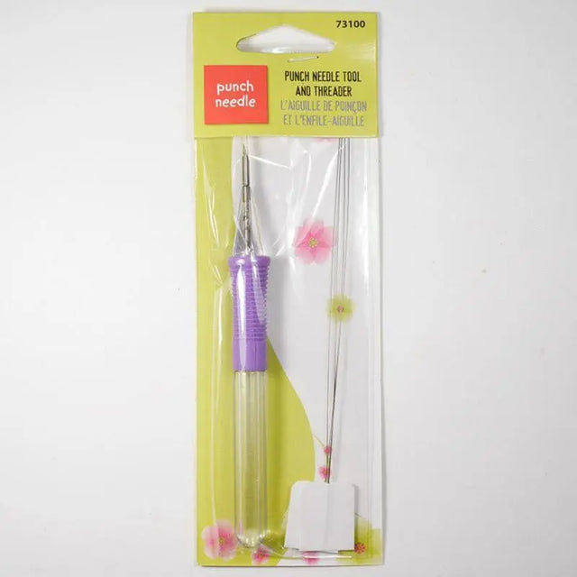 Precision punch needle tool and handy threader, Dimensions.