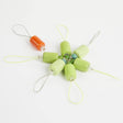 KnitPro NEW ZOONI Stitch Markers in Coloured Beads Holly 