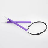 KnitPro Zing Fixed Circular Needles, smooth and elegant